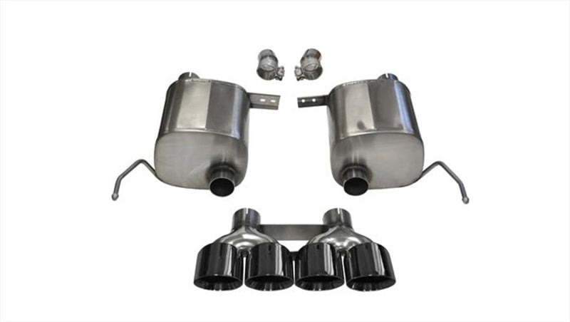 Corsa Performance 2014 Chevy Corvette C7 Coupe 6.2L V8 AT/MT 2.75" Valve-Back Dual Rear (view 1)