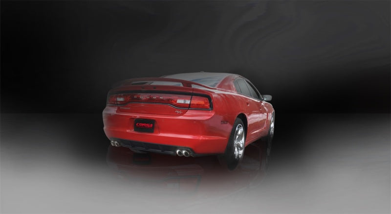 Corsa Performance 11-13 Dodge Charger R/T 5.7L V8 Polished Xtreme Cat-Back Exhaust (view 3)