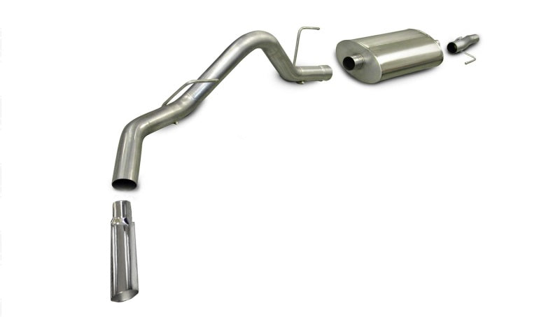 Corsa Performance 09-10 Ford F-150 4.6L V8 Polished Sport Cat-Back Exhaust (view 1)