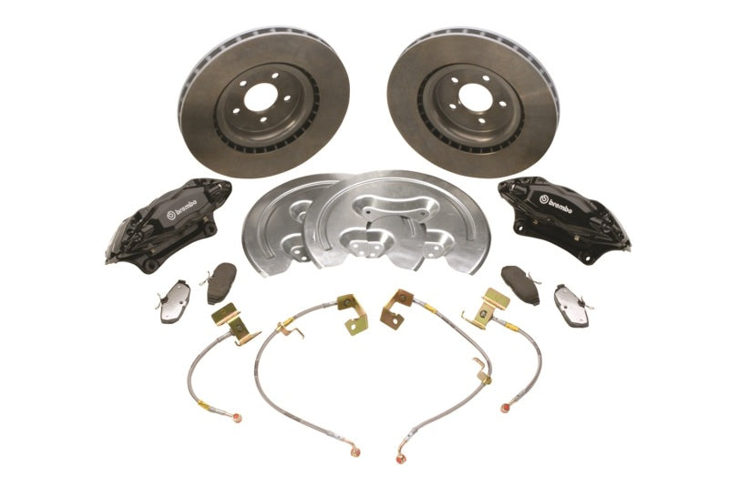 Ford Performance Parts Ford Racing 2005-2014 Mustang GT 14inch SVT Brake Upgrade Kit (view 7)