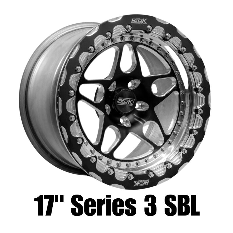 Belak Wheels Belak 17x11 / 6.25in BS / 5x120 BP / High Pad / Series 3 Wheel - Non-Beadlock 17115120S36BS-NBL