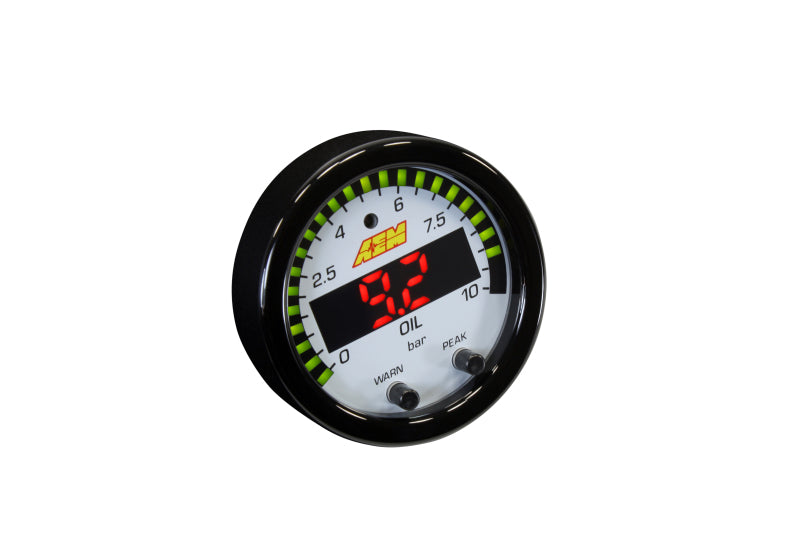 AEM Electronics Engine Oil Pressure Gauge (view 5)