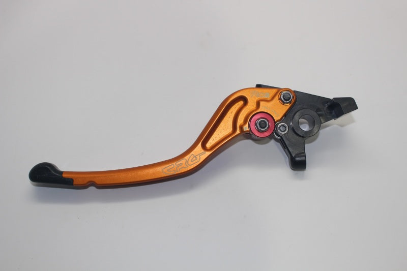 CRG Constructors CRG 05-06 Kawasaki ZX6R/ RR/ 04-20 Suzuki GSXR600-1000R/ 06-17 Triumph Brake Lever -Std Gold 2RN-511-T-G