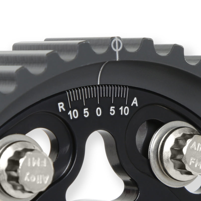 AEM Electronics Tru-Time Cam Gear Black 5-Bolt Honda B Series (view 9)