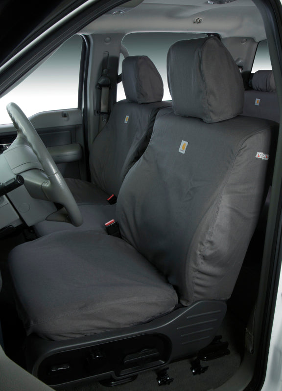 Covercraft 22-23 Jeep Grand Wagoneer Polycotton SeatSaver 2nd Row Seat Covers - Gravel SSC7568CAGY