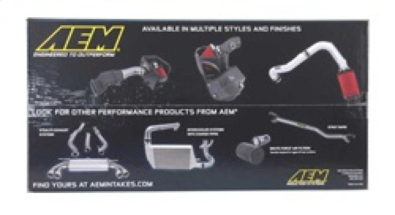 AEM Induction AEM 2003 Toyota Matrix XRS 1.8L Silver Cold Air Intake 21-466C
