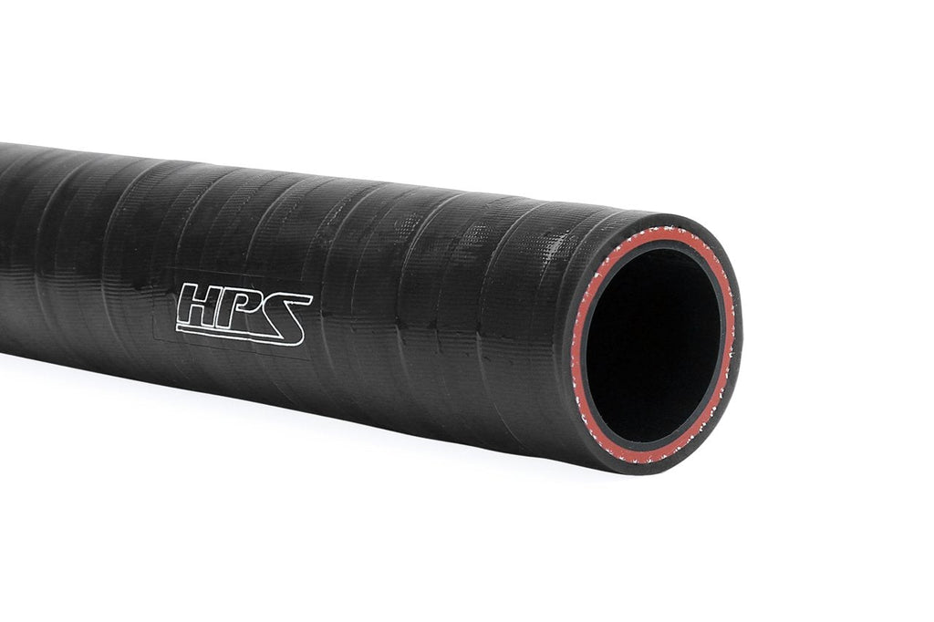 HPS Performance Products HPS 1" (25mm), FKM Lined Oil Resistant High Temperature Reinforced Silicone Hose, Black or Blue