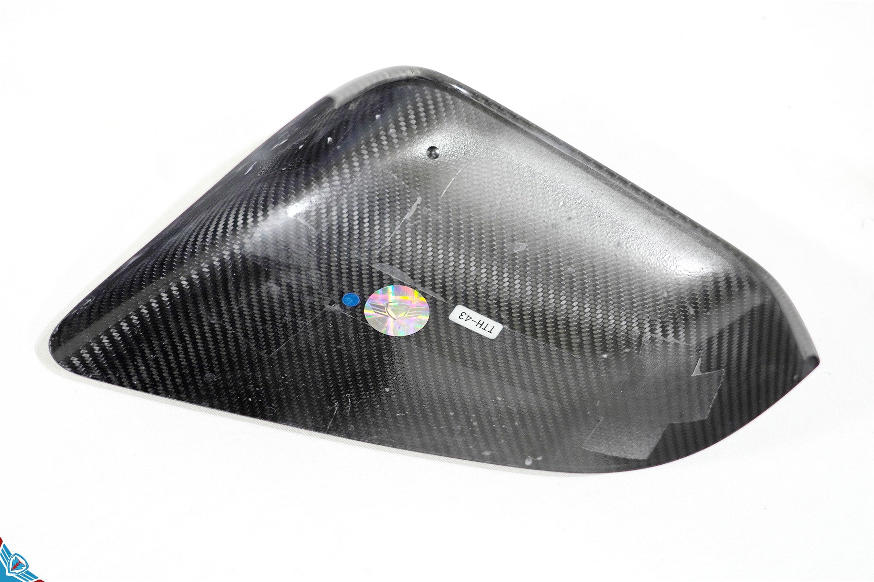 2016-2026 Tesla Model X OEM Design Dry Carbon Fiber Mirror Cover Overlays | FYBR Aerodynamics