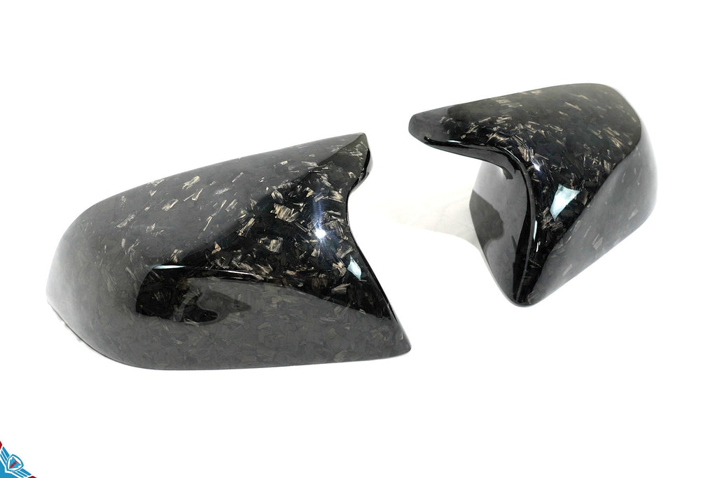 2017-2023 Tesla Model 3 (MK1) Bull Horn Carbon Fiber Mirror Covers | FYBR Aerodynamics