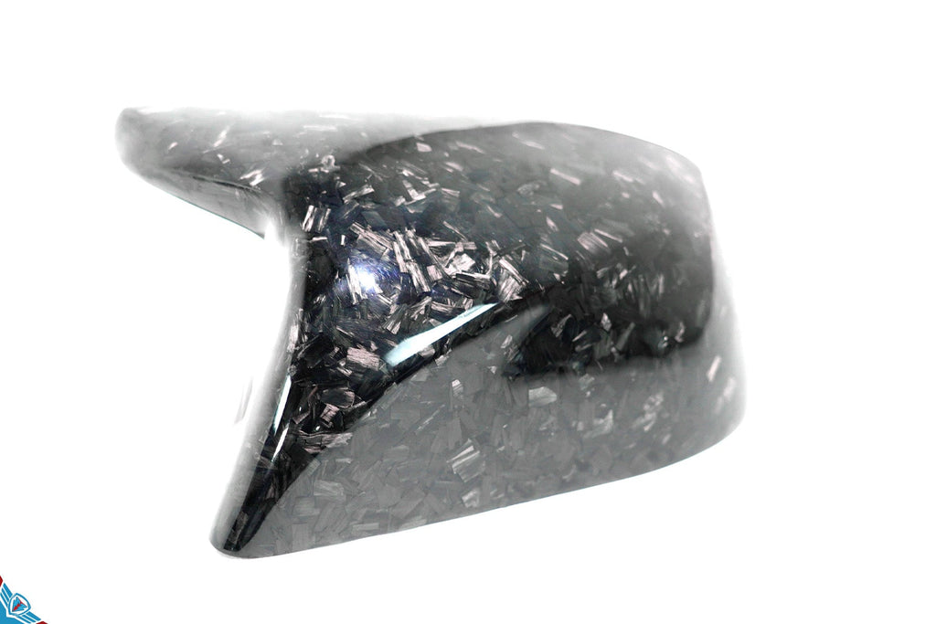 2017-2023 Tesla Model 3 (MK1) Bull Horn Carbon Fiber Mirror Covers | FYBR Aerodynamics