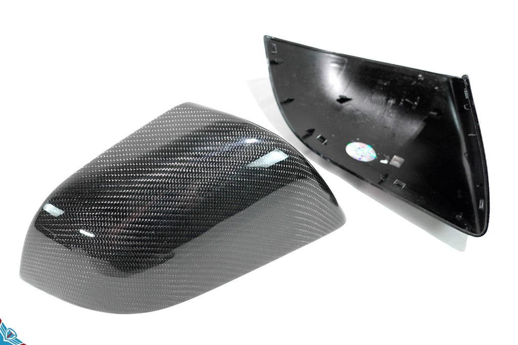 2017-2023 Tesla Model 3 (MK1) OEM Style Carbon Fiber Mirror Covers | FYBR Aerodynamics