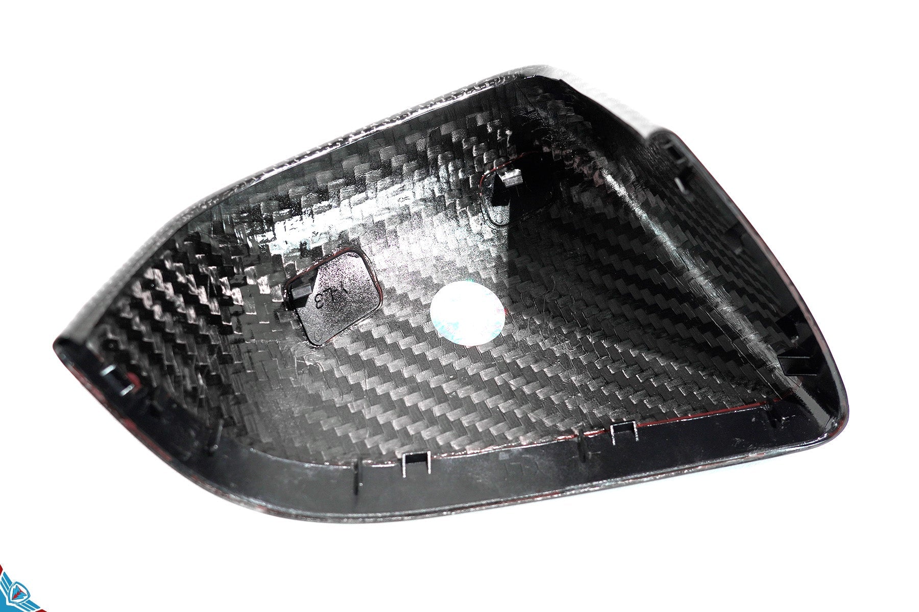 2020-2026 Tesla Model Y (1st-Gen) OEM Style Dry Carbon Fiber Mirror Covers | FYBR Aerodynamics