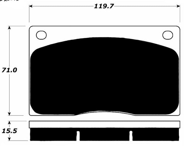 Porterfield Brake Pads for 1981 JAGUAR XJR-S