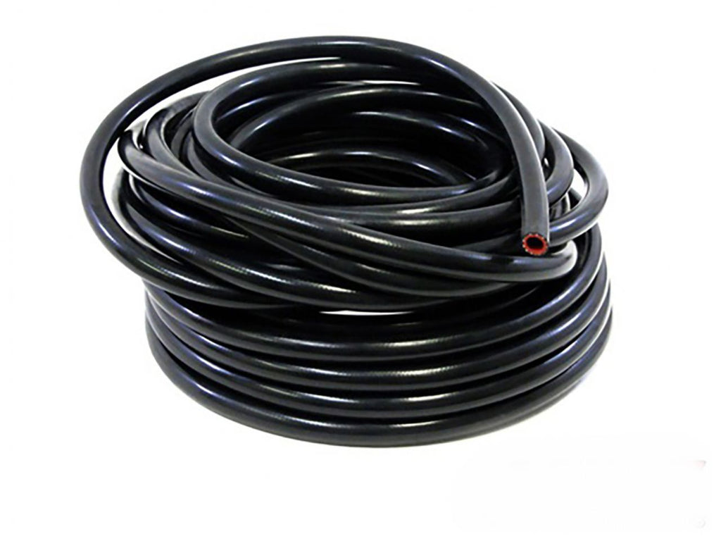 HPS High Temp 5/16" ID (8mm) Reinforced Silicone Heater Hose Black (view 1)