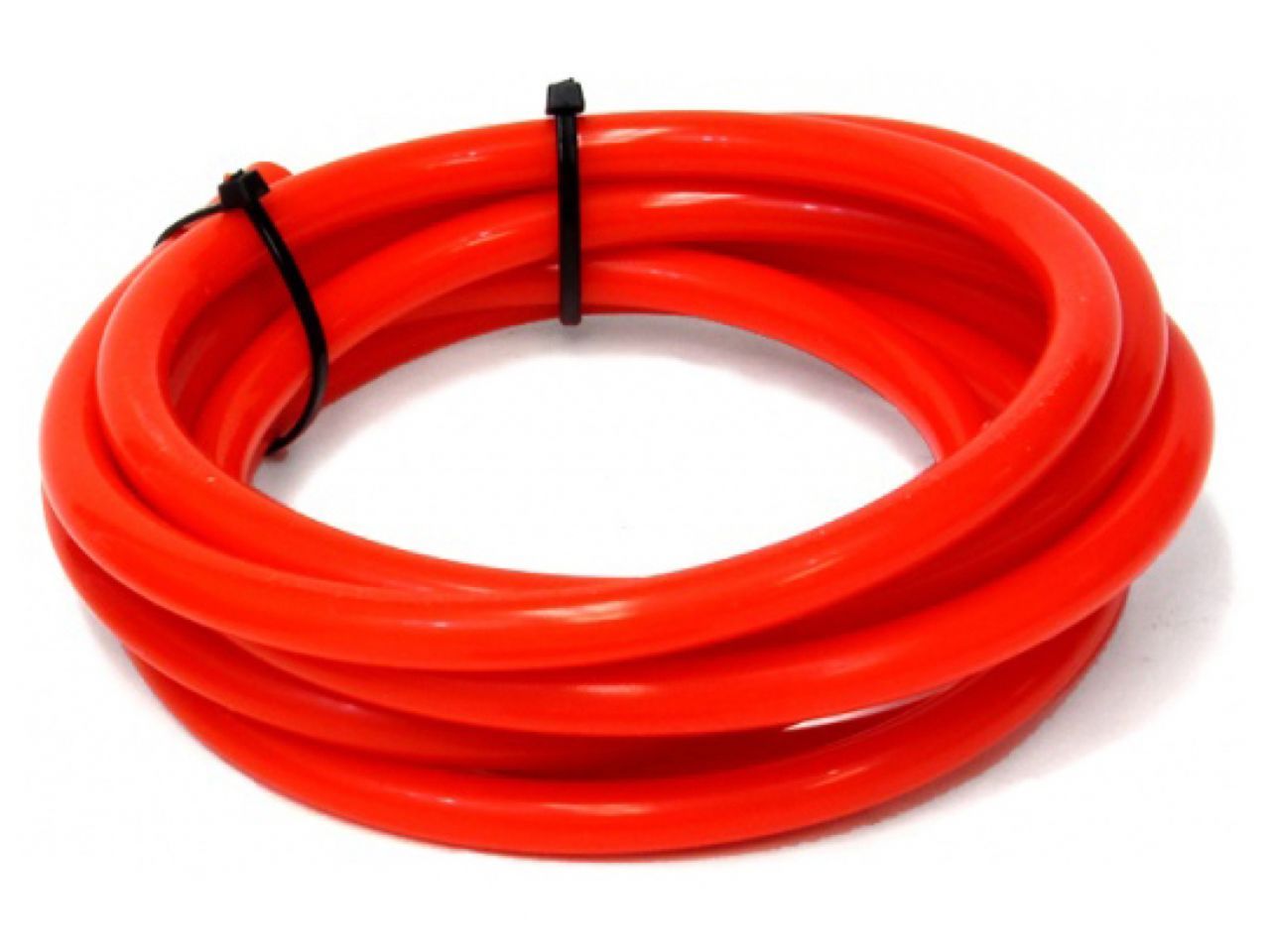 HPS 1/4" (6mm) ID Red High Temp Silicone Vacuum Hose - 5 Feet Pack (view 1)