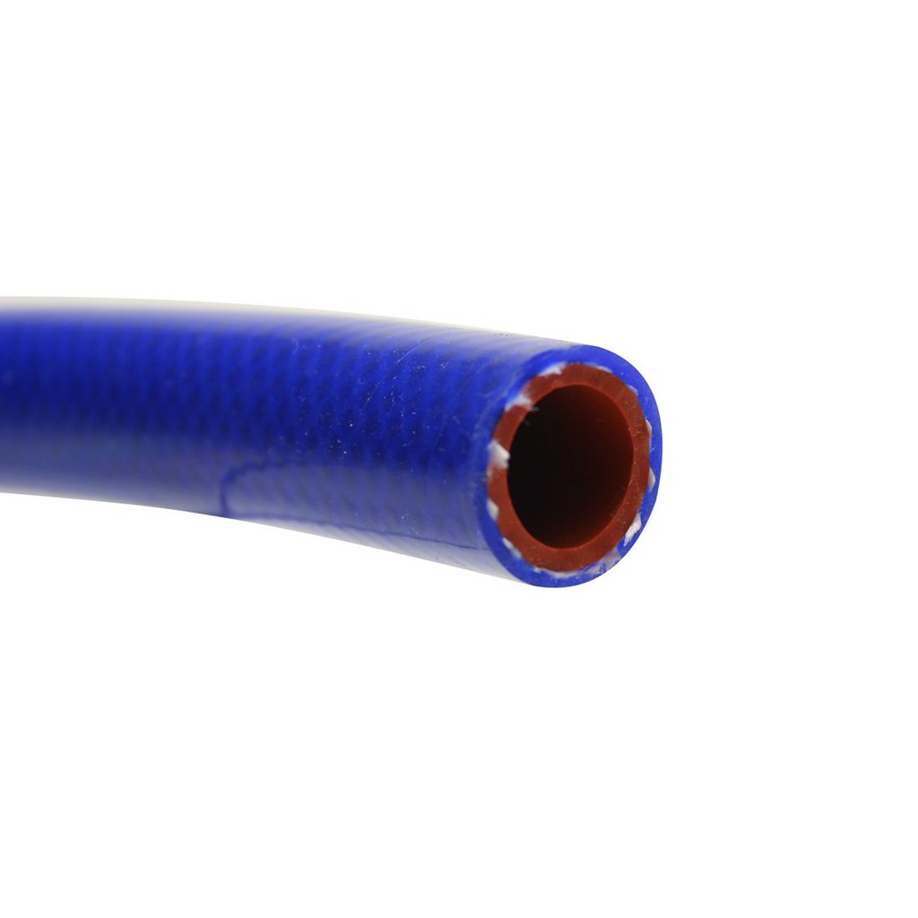 HPS 1/2" ID Blue High Temp Reinforced Silicone Heater Hose Tubing, 13mm ID (view 5)