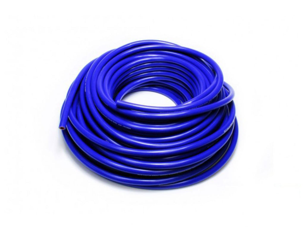 HPS High Temp 5/8" ID (16mm) Reinforced Silicone Heater Hose Blue - 50Feet (view 1)