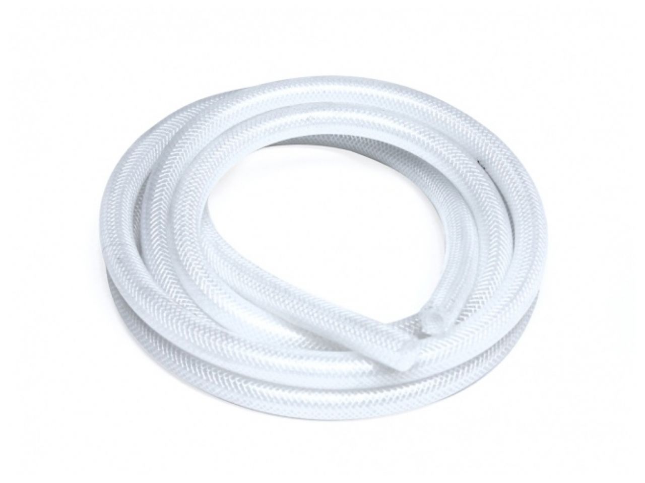 HPS High Temp 1/2" ID (13mm) Reinforced Silicone Heater Hose Clear 25 Feet (view 1)