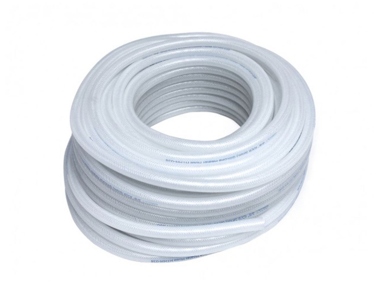 HPS High Temp 1/4" ID (6mm) Reinforced Silicone Heater Hose Clear - 100 (view 1)