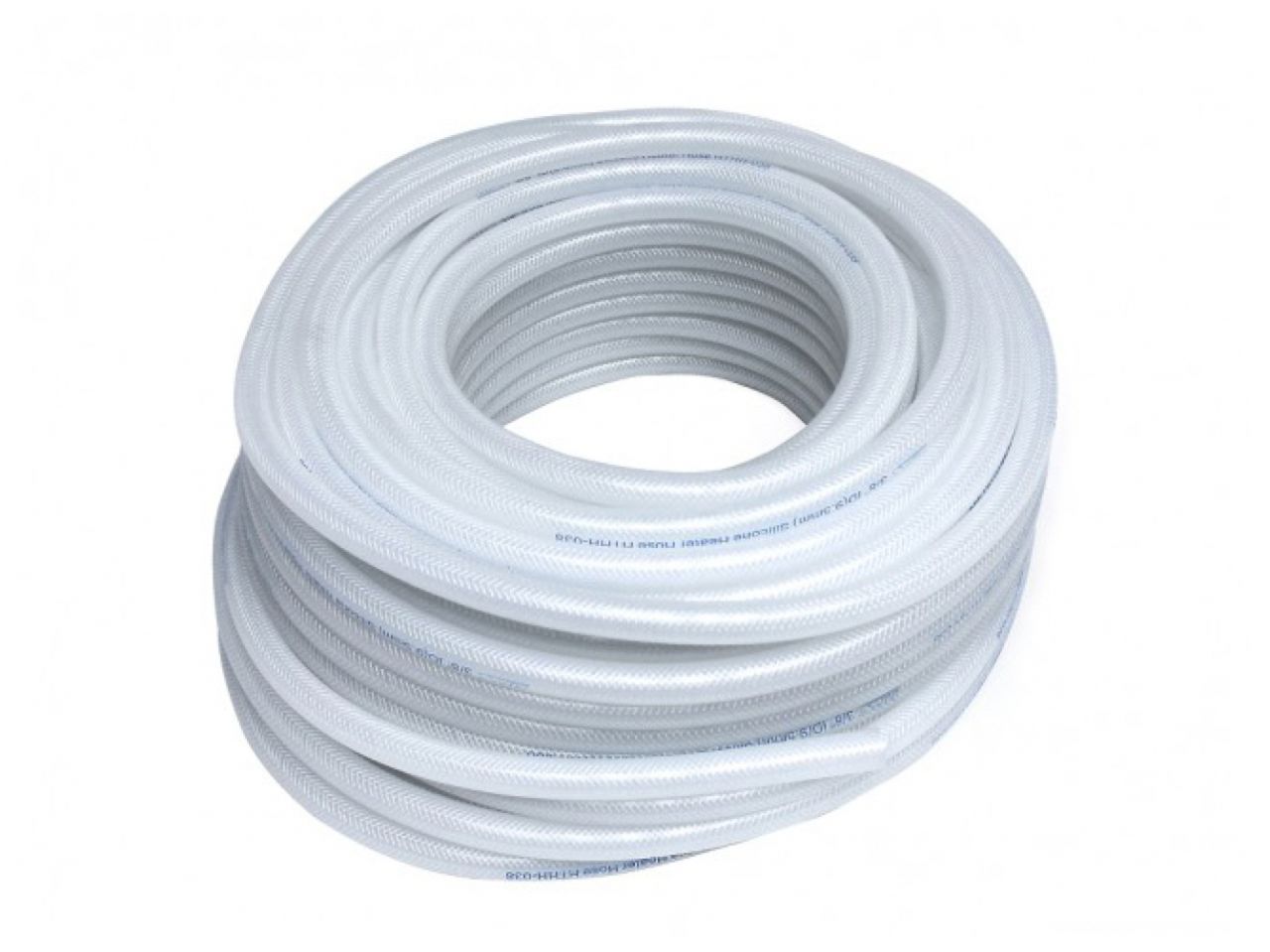 HPS High Temp 1/2" ID (13mm) Reinforced Silicone Heater Hose Clear - 100F (view 1)