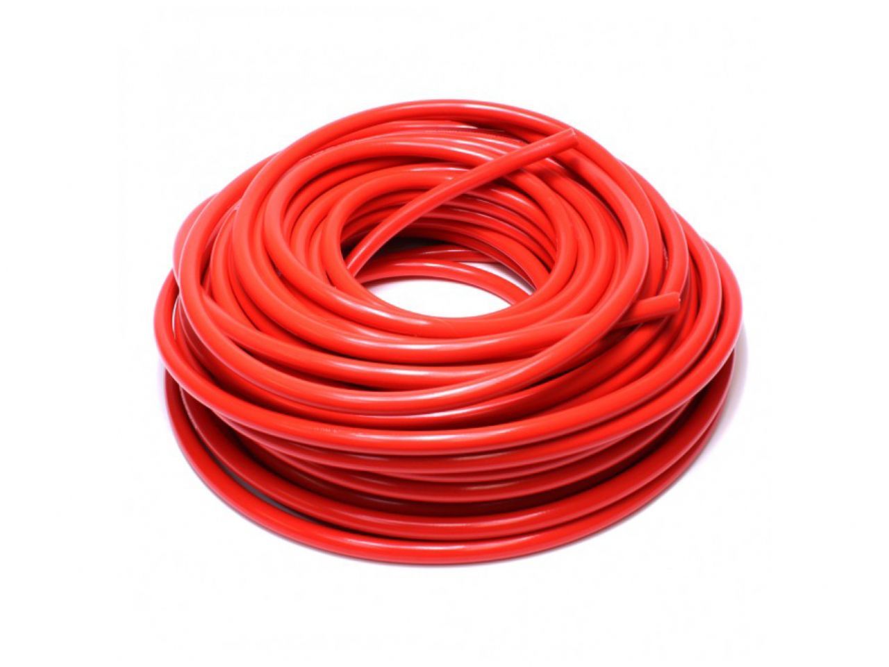HPS High Temp 5/16" ID (8mm) Reinforced Silicone Heater Hose Red - 100Feet (view 1)