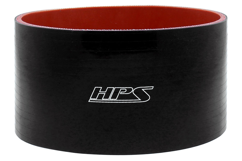 HPS Performance Products HPS 4-1/4" (108mm) Silicone Straight Coupler Hose, High Temperature 4-ply Reinforced