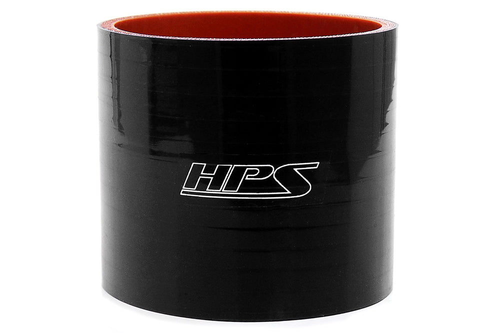 HPS Performance Products HPS 3-5/8" (92mm) Silicone Straight Coupler Hose, High Temperature 4-ply Reinforced