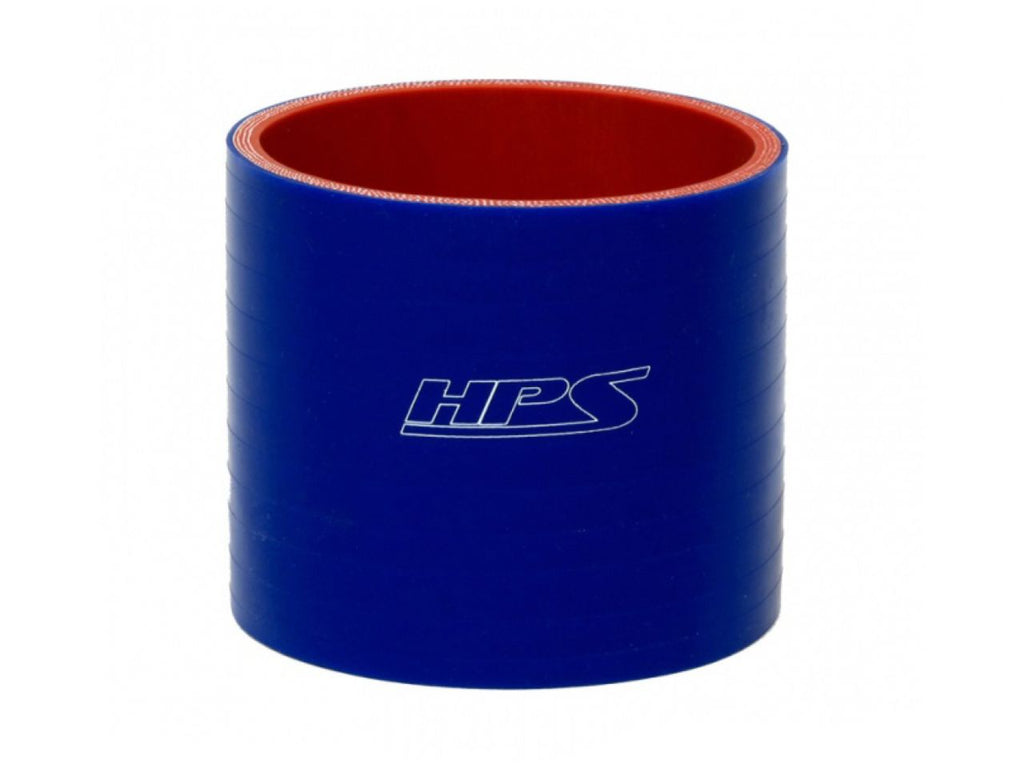 HPS 4-1/2" ID, 6" Length, Silicone Straight Coupler Hose, High Temp 4-ply Reinforced, 114mm ID, Blue (view 1)