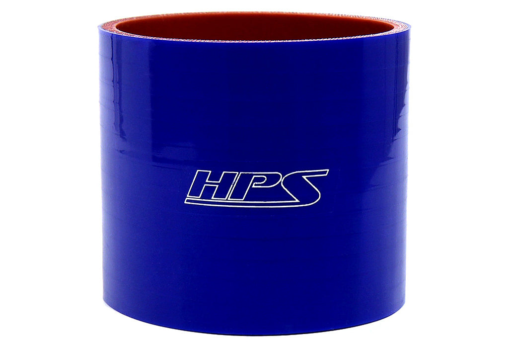 HPS Performance Products HPS 4-1/8" (105mm) Silicone Straight Coupler Hose, High Temperature 4-ply Reinforced