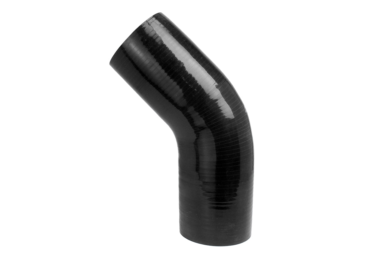 HPS Performance Products HPS 3-1/4" Silicone 45 Degree Elbow Coupler Hose, High Temp 4-ply Reinforced, 83mm ID