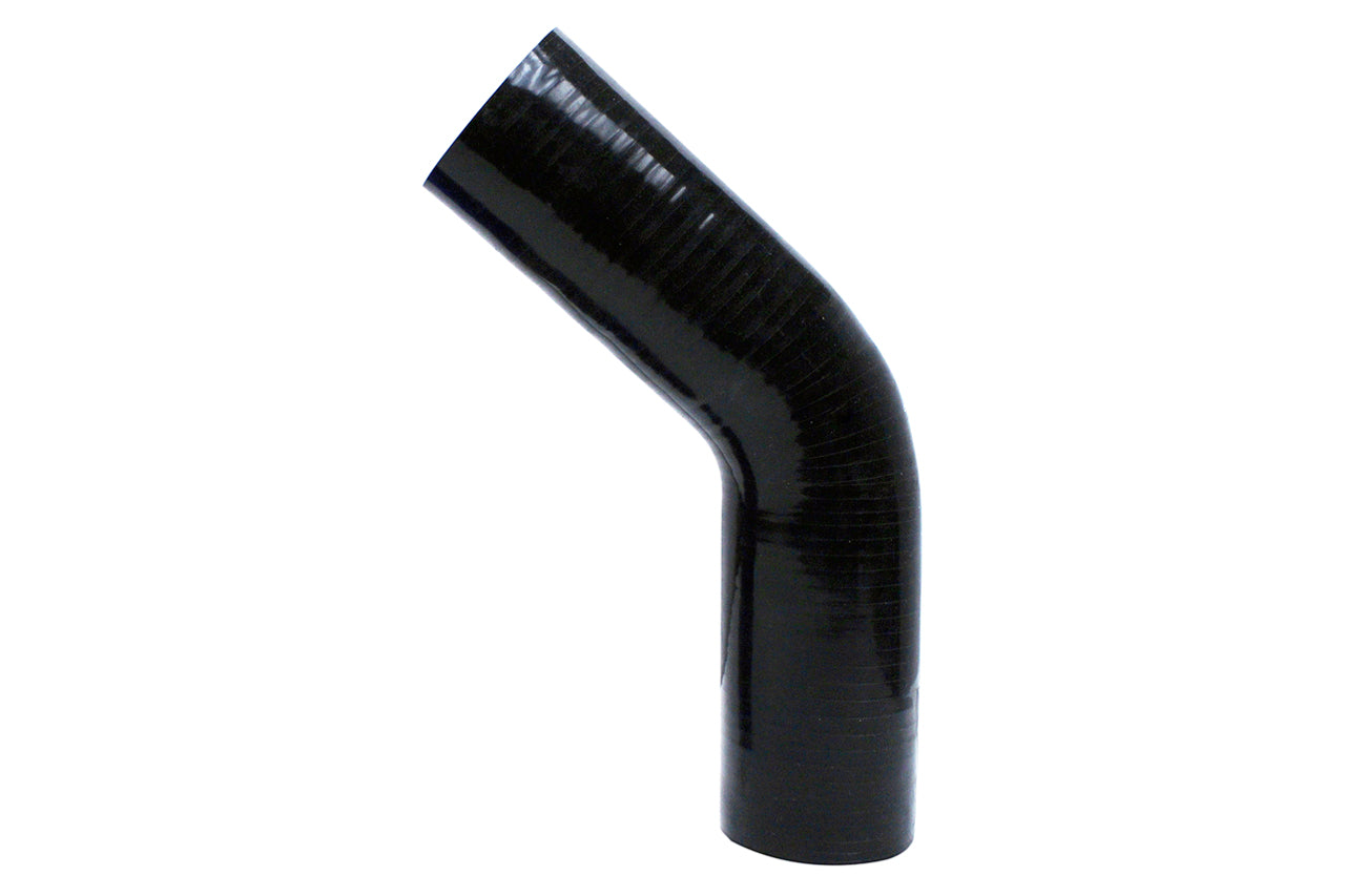 HPS Performance Products HPS 2-1/8" Silicone 45 Degree Elbow Coupler Hose, High Temp 4-ply Reinforced, 54mm ID