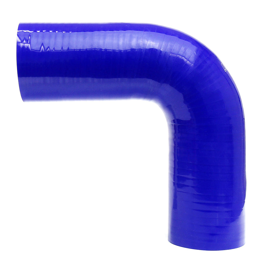 HPS 5/8" (16mm) 4-ply 90 Degree Silicone Elbow Coupler Blue (view 2)