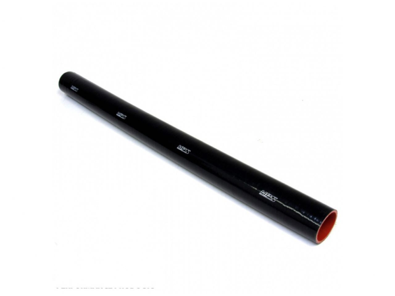 HPS 2-9/16" ID, 3 Feet Length, Silicone Straight Coupler Coolant Tube Hose, High Temp 4-ply Reinforced, Black, 65mm ID (view 1)