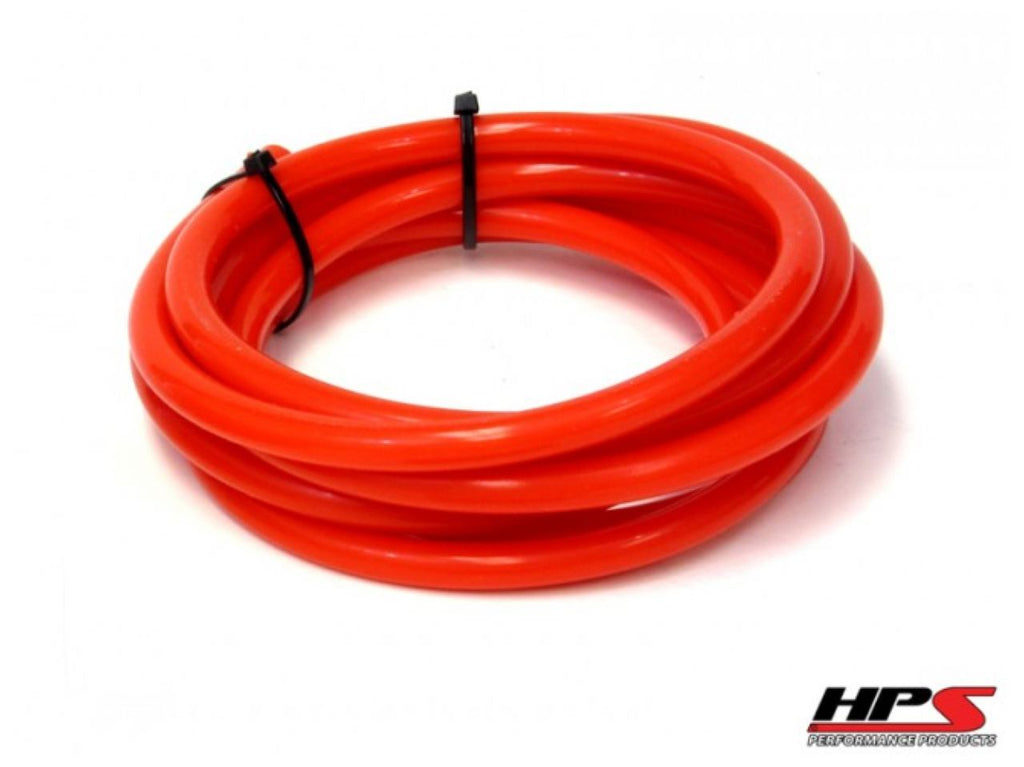 HPS 1/4" (6mm) ID Red High Temp Silicone Vacuum Hose - 10 Feet Pack 0K0WD (view 1)