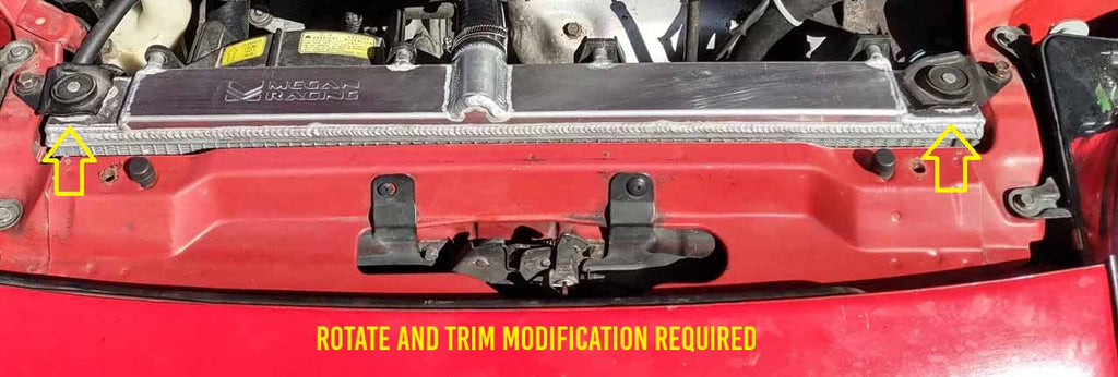 Megan Racing Radiator 2 Row for Mitsubishi 3000GT VR4 - MR-RT-M3GT (view 4)