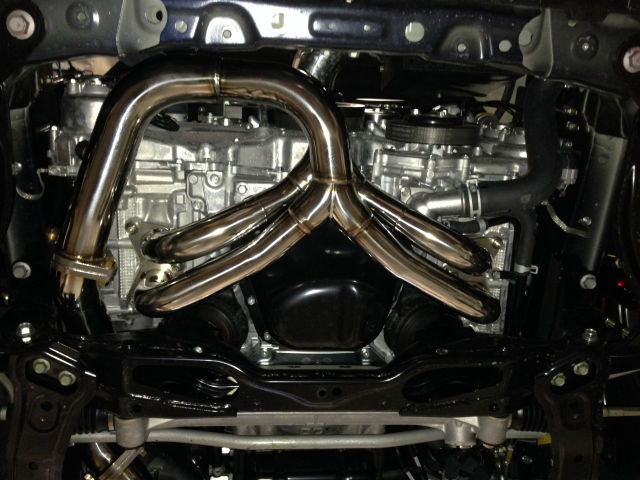 APEXi Stainless Steel Header Over Pipe Catted Front Pipe Combo FR-S BRZ FT86 *Discontinued (view 2)