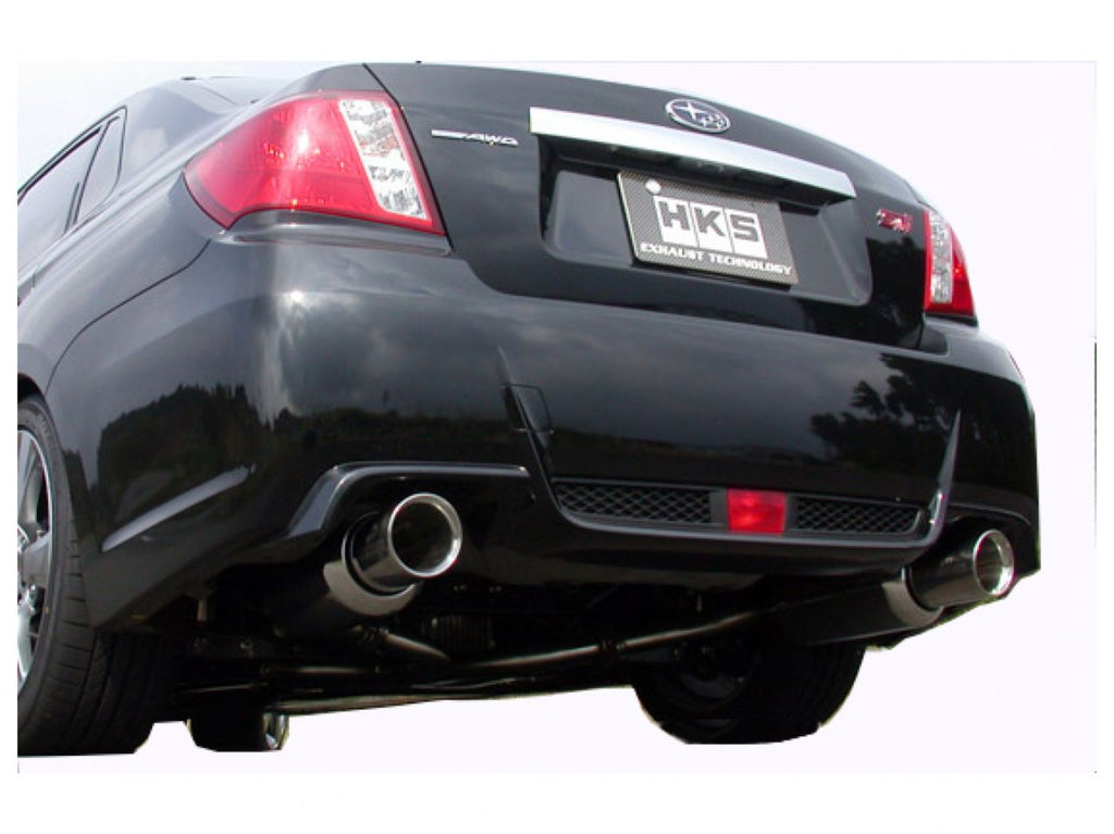 HKS 11 Subaru Impreza WRX/STi Sedan SUS304 ES Premium Exhaust (view 2)