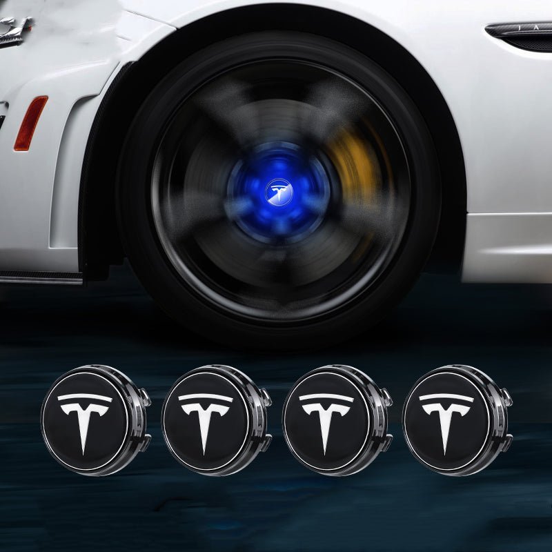 LED Wheel Hub Light Caps For Tesla Model 3/Y/X/S（4ps） (view 4)