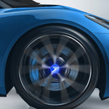 LED Wheel Hub Light Caps For Tesla Model 3/Y/X/S（4ps） (view 1)