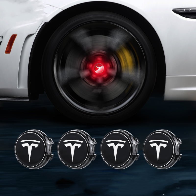 LED Wheel Hub Light Caps For Tesla Model 3/Y/X/S（4ps） (view 6)