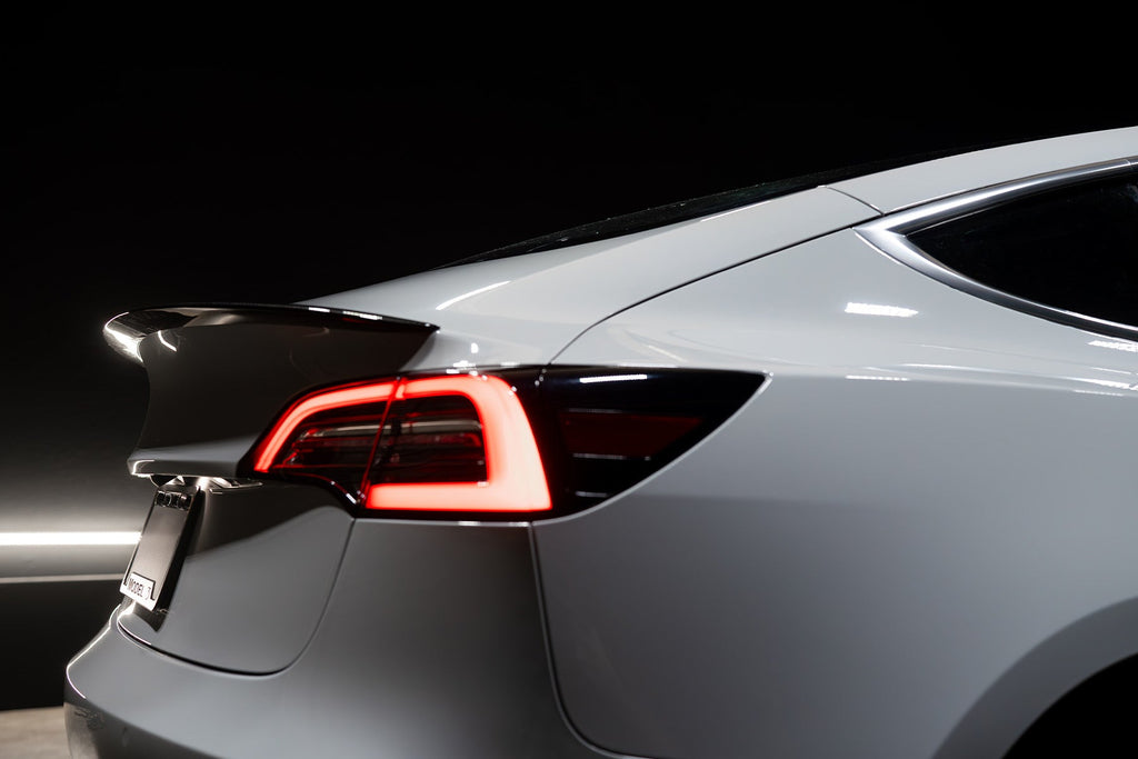 2017-2023 Tesla Model 3 (1st Gen) PF Style Dry Carbon Fiber Trunk Spoiler | FYBR Aerodynamics