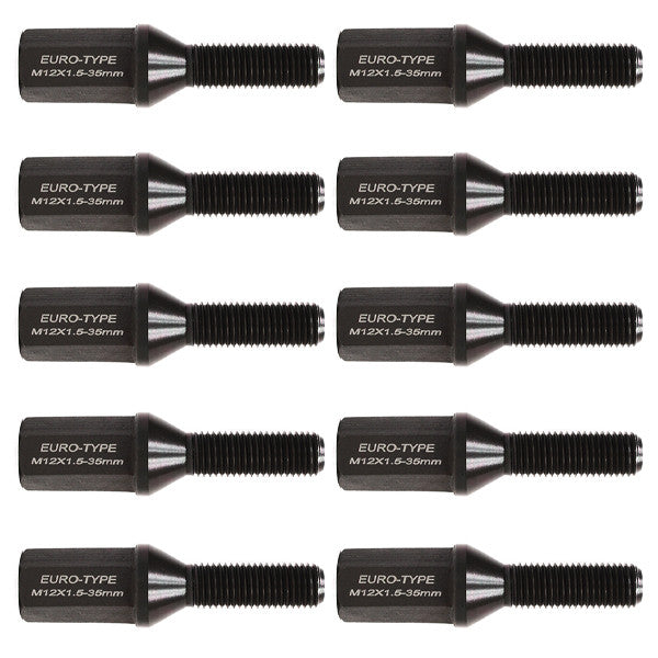 Godspeed Euro-Type Taper Cone Lug Bolts 10 Piece Set (view 12)
