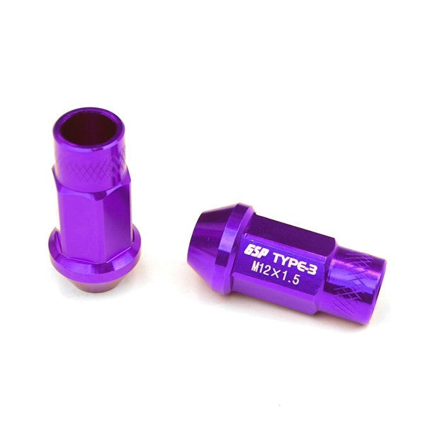 Godspeed Type 3 50mm Lug Nuts 20 pcs. Set M12x1.5 (view 18)