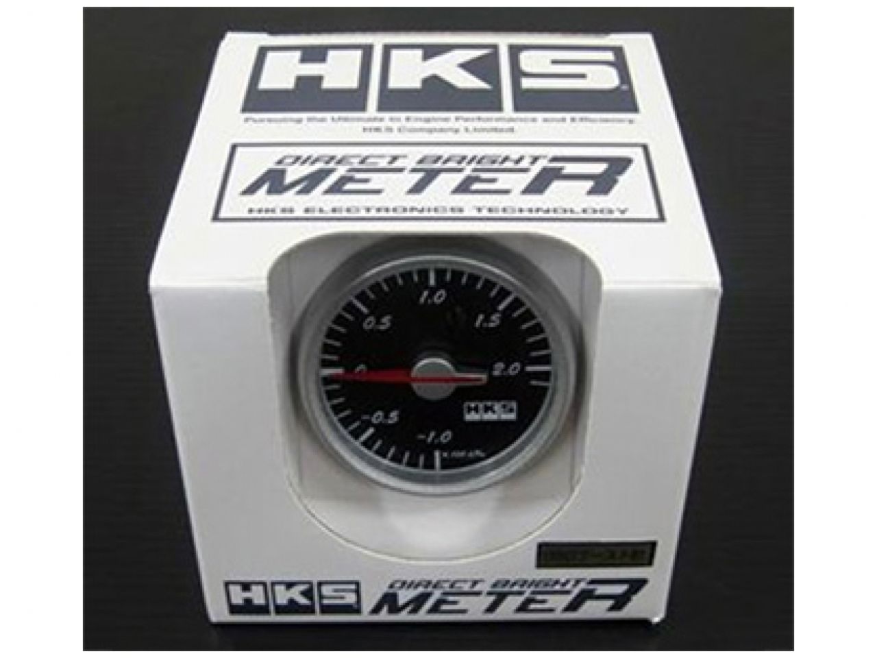 HKS DB Mechanical Black Face 60mm Pressure Meter (view 1)