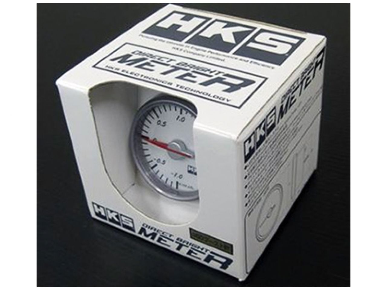 HKS DB Mechanical Black Face 60mm Pressure Meter (view 2)