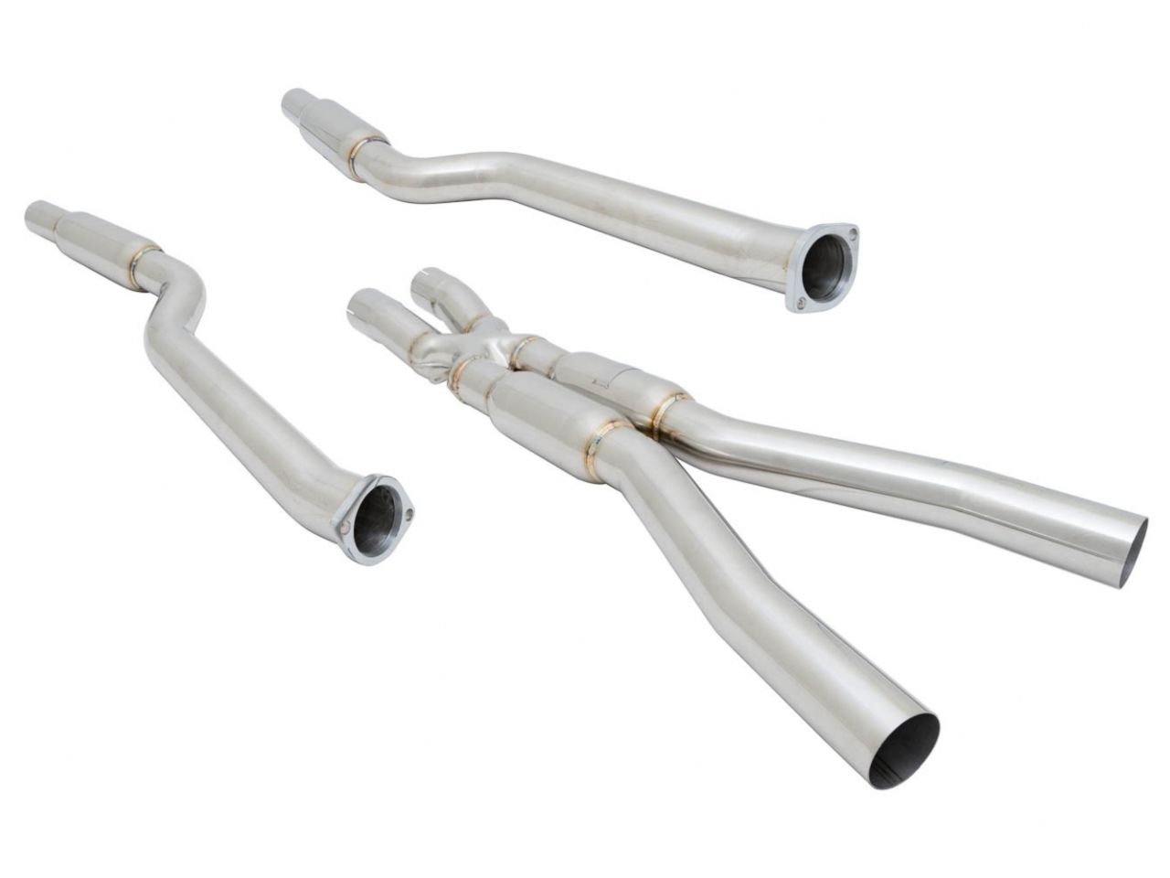 Megan Racing Axle Back Exhaust System for 2006-2010 BMW M5 Base - Burnt Rolled Tips (view 2)