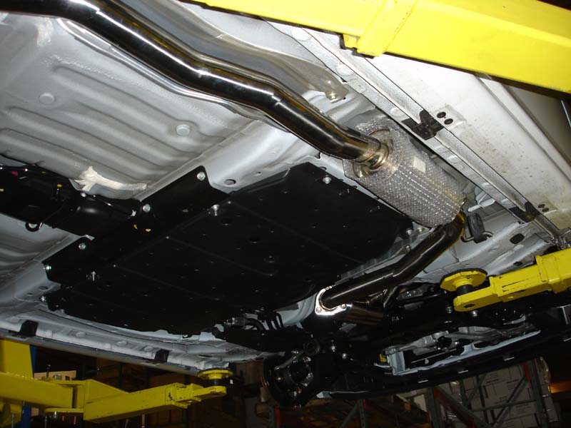 Megan Racing Mid Pipe for Honda Fit 2006-2008 T-304 Stainless Steel 2.35" Piping MIDPIPE-HF07 (view 4)