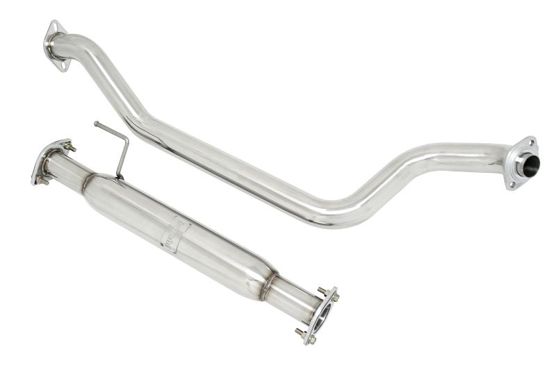 Megan Racing Mid Pipe for Nissan Sentra SER SPEC V 2002-2006 2.5L 100% Stainless Steel, 2.5" Outlet, 2.25" Inlet - MIDPIPE-SENTRA02 (view 2)