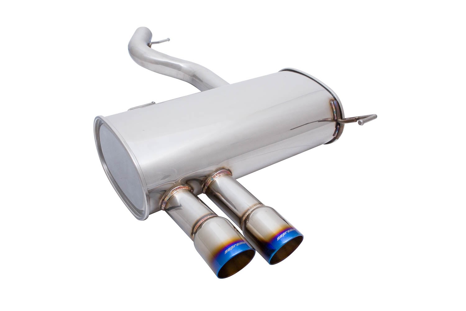 Megan Racing Axle Back Exhaust for 2007-2011 BMW E90 T 304 Stainless Steel Mirror Finish (view 2)