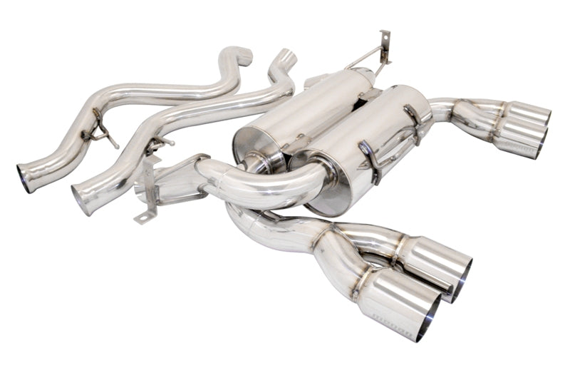 Megan Racing Axle-Back Exhaust for BMW M3 E92 2008-2013 - Supremo Stainless Rolled Tips (view 2)